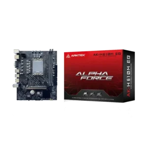 tarjeta madre arktek h610m socket lga 1700 2x ddr4 sata usb hdmi vga dp