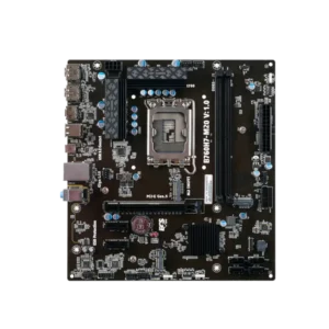tarjeta madre ecs b760h7 m socket lg1700 2x ddr5 sata usb hdmi vga