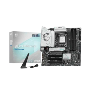 tarjeta madre gaming msi pro b860m plus wifi socket lga 1851 4x ddr5 sata usb hdmi dp negro