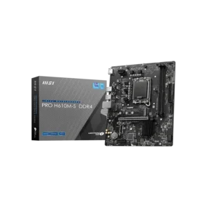 tarjeta madre h610m s socket lga 1700 2x ddr4 sata usb hdmi