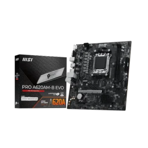 tarjeta madre msi pro a620am b evo matx socket am5 2x ddr5 2x sata usb hdmi vga