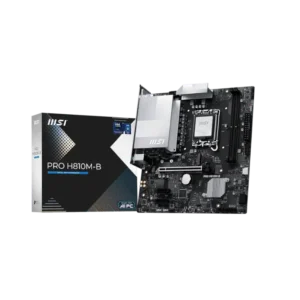 tarjeta madre msi pro h810m b matx socket lga 1851 2x ddr5 sata usb hdmi dp negro