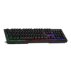 teclado argom gaming combat kb55 inglés rgb usb negro