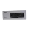 teclado jemip office k888 español multimedia usb plug play impresión uv negro