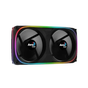 ventilador aerocool astro 24 argb rpw hub h66f control remoto negro