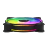 ventilador cooler master mf120 halo 2 doble led argb rpm negro