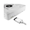 ventilador corsair icue link qx120 rgb rpm blanco