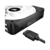 ventilador corsair icue link qx120 rgb rpm negro