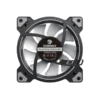 ventilador gamemax dual ring infinity led argb rpm negro
