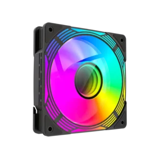 ventilador gamemax fn12a c81 led argb rpm negro