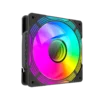 ventilador gamemax fn12a c81 reverse led argb rpm aspa invertida negro