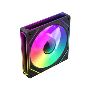 Ventilador GAMEMAX FN12A S81R Reverse Led ARGB PWM Negro
