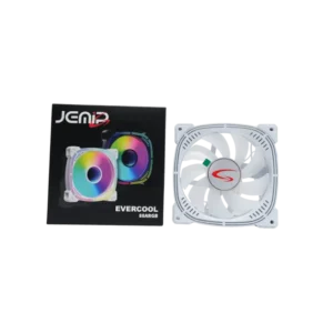 ventilador jemip evercool 88 argb pwm blanco